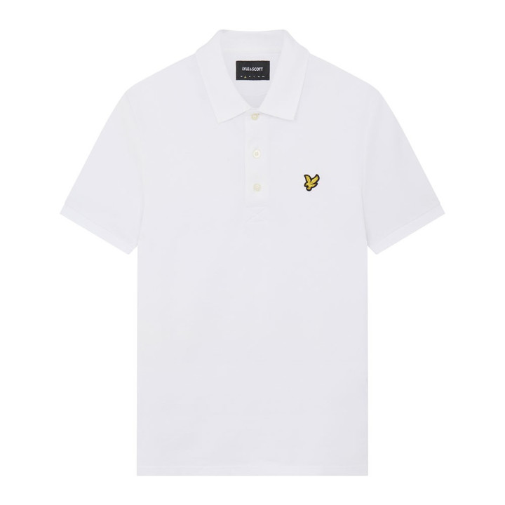 Lyle & Scott Polo Logo Piccolo Bianco Uomo