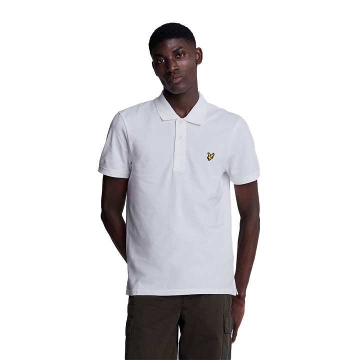 Lyle & Scott Polo Logo Piccolo Bianco Uomo