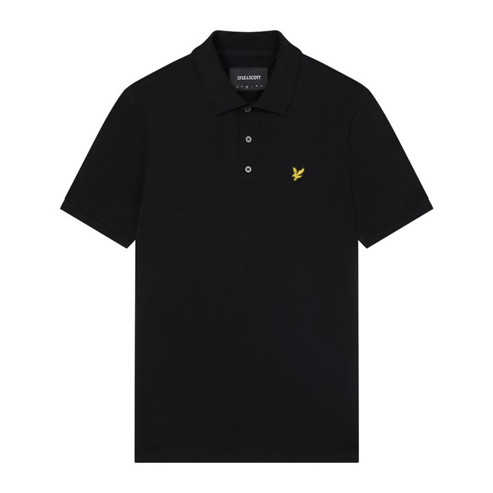 Lyle & Scott Polo Logo Piccolo Nero Uomo