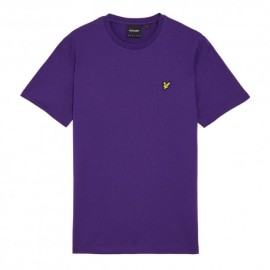 Lyle & Scott T-Shirt Logo Piccolo Viola Uomo