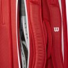 Wilson Borsa Tennis Super Tour 9 Pack Rosso Bianco