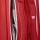 Wilson Borsa Tennis Super Tour 9 Pack Rosso Bianco