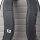Wilson Zaino Tennis Super Tour Grigio Rosso Bianco
