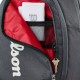Wilson Zaino Tennis Super Tour Grigio Rosso Bianco