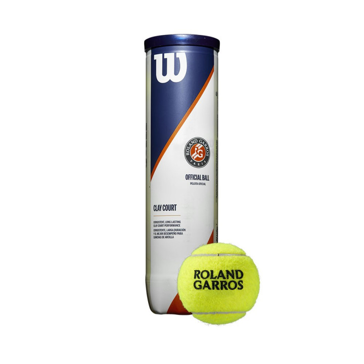 Wilson Tubo Palline Da Tennis Rg Clay Court Giallo