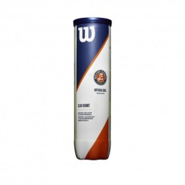 Wilson Tubo Palline Da Tennis Rg Clay Court Giallo