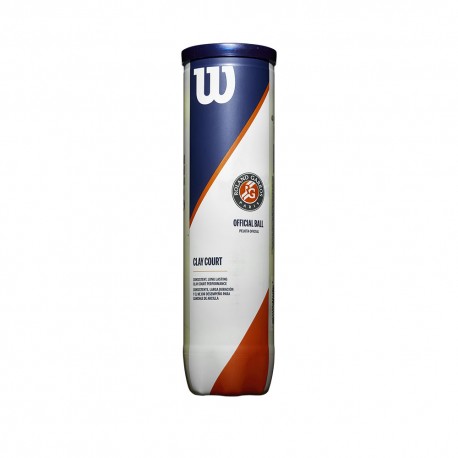 Wilson Tubo Palline Da Tennis Rg Clay Court Giallo