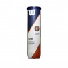 Wilson Tubo Palline Da Tennis Rg Clay Court Giallo