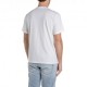 Replay T-Shirt Logo Bianco Uomo