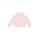 Champion Felpa Con Cappuccio Rosa Bambina