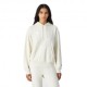 Champion Felpa Con Cappuccio Tono Su Tono Panna Donna