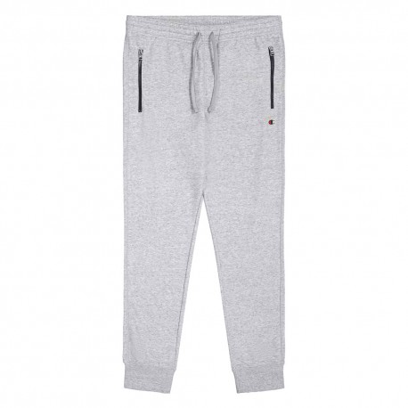 Champion Pantaloni Con Polsino C Zip Grigio Uomo