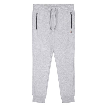 Champion Pantaloni Con Polsino C Zip Grigio Uomo