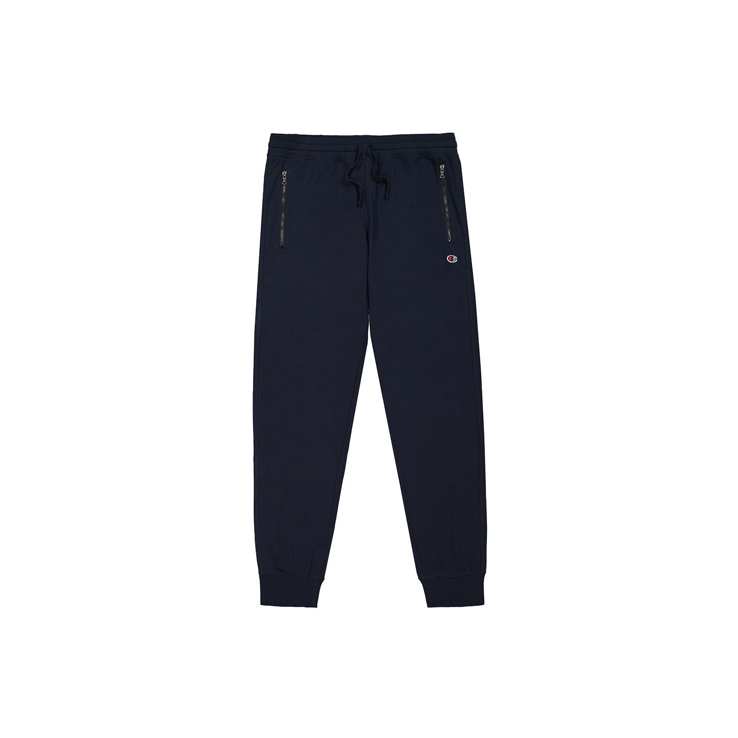 Champion Pantaloni Con Polsino Jersey Blu Uomo M