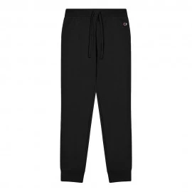 Champion Pantaloni Con Polsino Nero Donna
