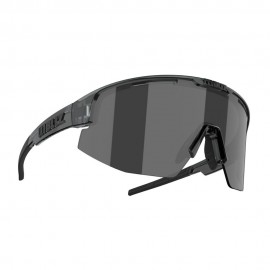 Bliz Occhiali Matrix Crystal Nero Smoke Argento Mir