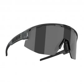 Bliz Occhiali Matrix Crystal Nero Smoke Argento Mir
