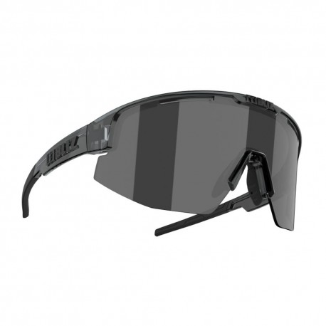 Bliz Occhiali Matrix Crystal Nero Smoke Argento Mir