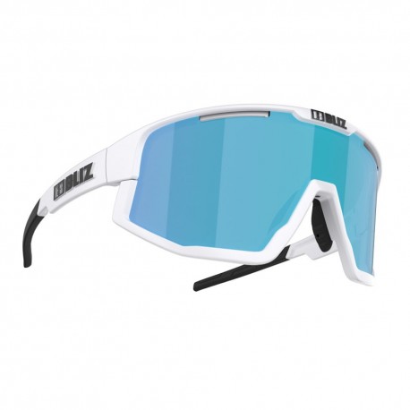 Bliz Occhiali Fusion S Matte Wht Brown Blu M