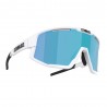 Bliz Occhiali Fusion S Matte Wht Brown Blu M