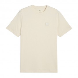 Puma T-Shirt Logo Piccolo Bianco Uomo