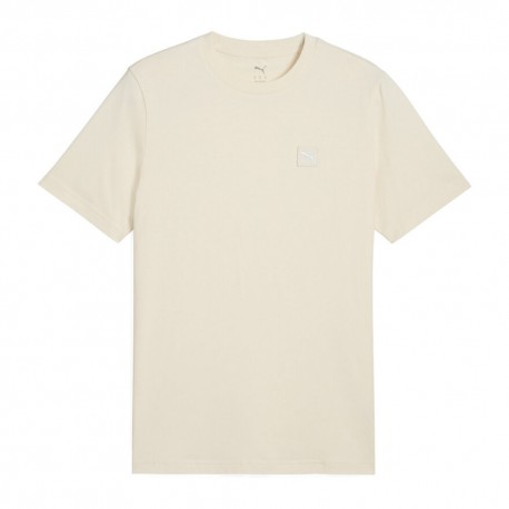 Puma T-Shirt Logo Piccolo Bianco Uomo