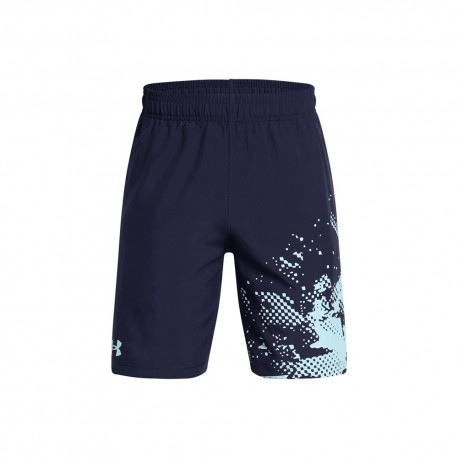 Under Armour Shorts Tech™ Woven Graphic Blu Ragazzo