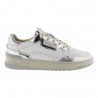 Victoria C80 Lea Bianco Metallic Argento - Sneakers Donna