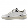 Victoria C80 Lea Bianco Metallic Argento - Sneakers Donna