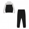 Champion Tuta Sportiva Tricolor Con Cappuccio Grigio Uomo