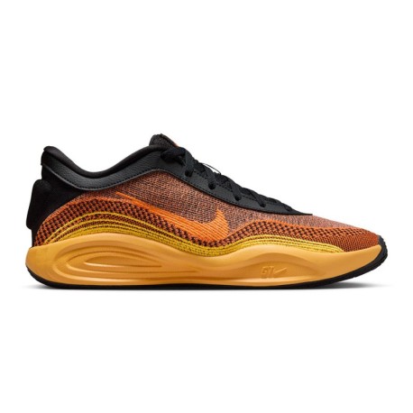 Nike Hustle Academy Nero Arancio Scarpe Basket Uomo