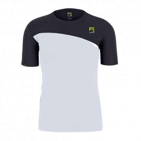 Karpos T-Shirt Averau Bright Bianco Vulcan Uomo