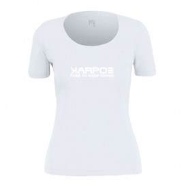 Karpos T-Shirt Loma Cotton Bright Bianco Donna