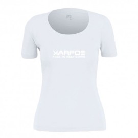 Karpos T-Shirt Loma Cotton Bright Bianco Donna