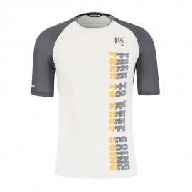 Karpos T-Shirt Moved Evo Bright Bianco Vulcan Uomo