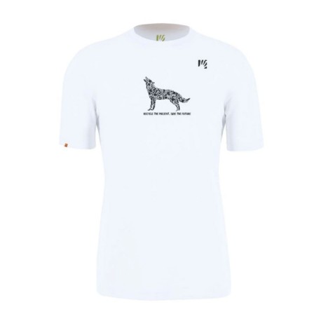 Karpos T-Shirt Wild Animal Bright Bianco Uomo