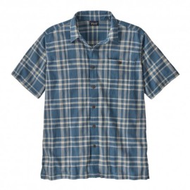 Patagonia Camicia A C Bloom Still Blu Uomo