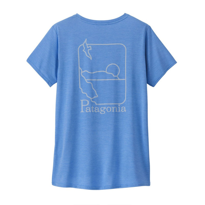 Patagonia T-Shirt Cap Cool Daily Graphic Sweldrifter Donna
