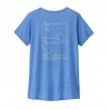 Patagonia T-Shirt Cap Cool Daily Graphic Sweldrifter Donna