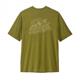 Patagonia T-Shirt Cap Cool Daily Graphic Wind Runner Uomo