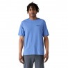 Patagonia T-Shirt P-6 Logo Responsabili-Tee Abundant Blu Uomo