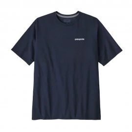 Patagonia T-Shirt P-6 Logo Responsabili-Tee New Navy Uomo