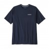 Patagonia T-Shirt P-6 Logo Responsabili-Tee New Navy Uomo