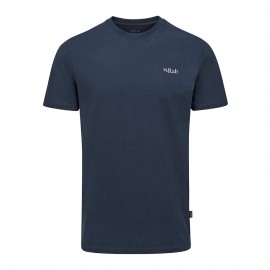 Rab T-Shirt Basecamp 3 Peaks Tempest Blu Uomo
