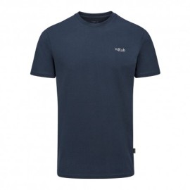 Rab T-Shirt Basecamp 3 Peaks Tempest Blu Uomo