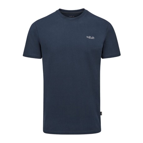 Rab T-Shirt Basecamp 3 Peaks Tempest Blu Uomo