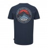 Rab T-Shirt Basecamp 3 Peaks Tempest Blu Uomo