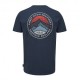 Rab T-Shirt Basecamp 3 Peaks Tempest Blu Uomo