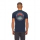 Rab T-Shirt Basecamp 3 Peaks Tempest Blu Uomo