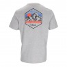 Rab T-Shirt Stance Mountain Peak Grigio Merl Uomo